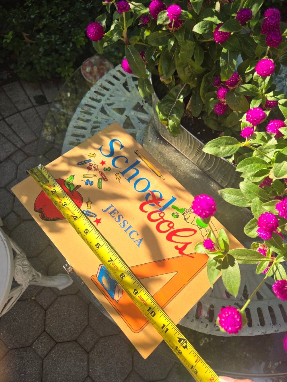 Personalized Jessica Wooden School Supply Box Vintage Keepsake Chest Storage Cas - Picture 14 of 16